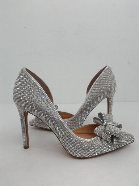 Inc.5 Embellished Silver Heels (EURO 35)