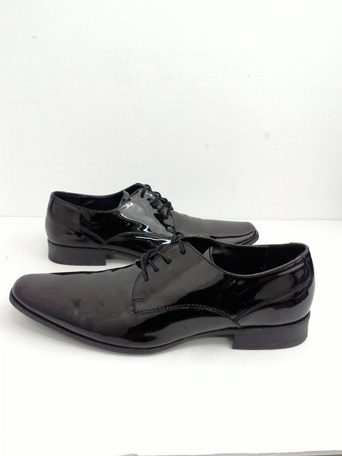 Calvin klein Men s Brodie Black Patent Oxford Size 11 M Prime