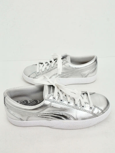 Puma womens silver shoes Clearance